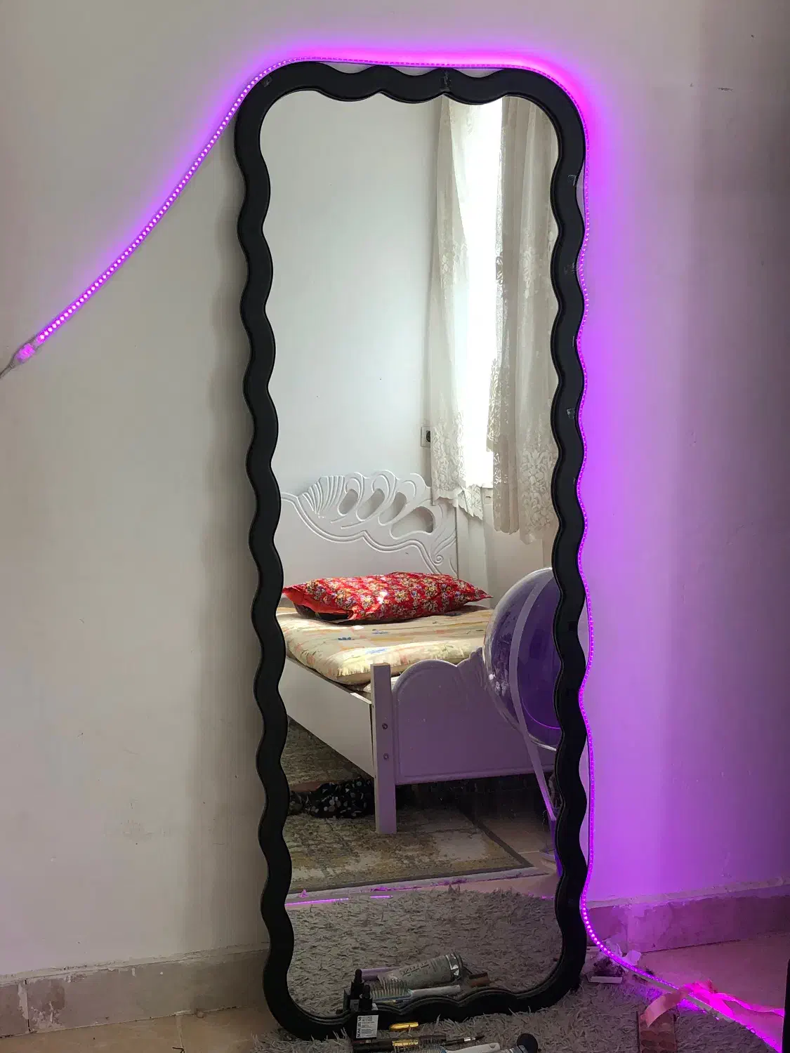 آیینه قدی سالم|آینه|هشتگرد, شهرک اداری|دیوار