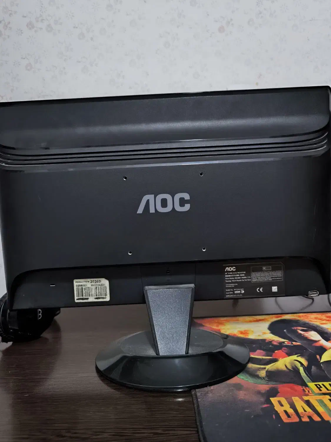 مانیتور ۲عددaoc|قطعات و لوازم جانبی رایانه|گلبهار, شهر جدید گلبهار|دیوار