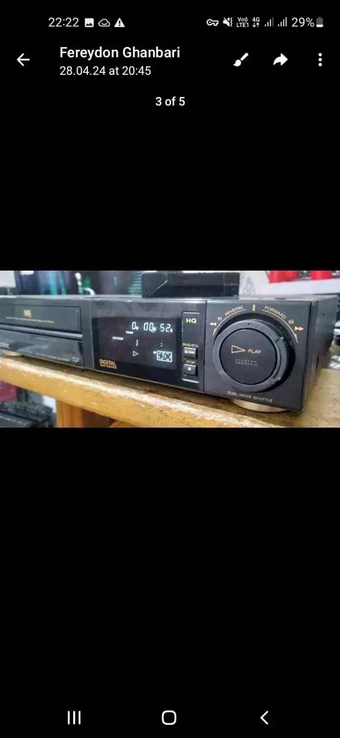 دو دستگاه ویدیو سونی و پاناسونیک فروشی.|پخشکننده DVD و ویدیو|تهران, جنتآباد مرکزی|دیوار