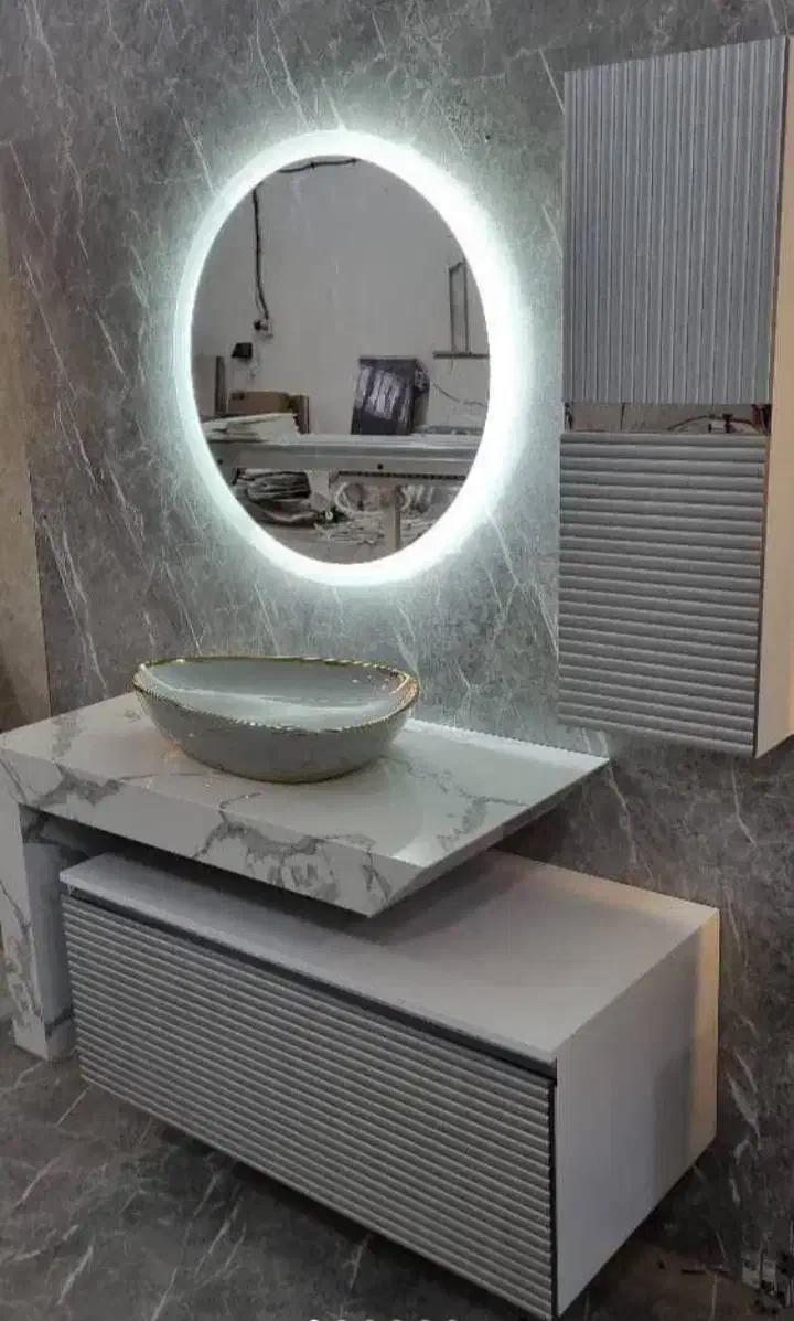 آینه روشویی مفید|لوازم سرویس بهداشتی|بروجرد, |دیوار