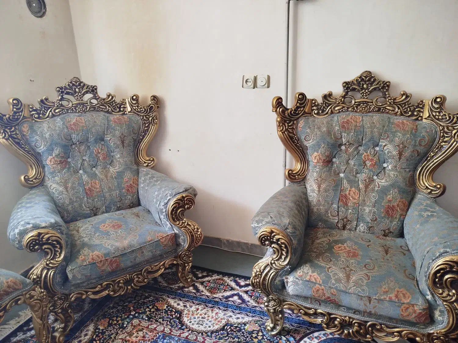 مبل سلطنتی|مبلمان خانگی و میز عسلی|گنبد کاووس, |دیوار