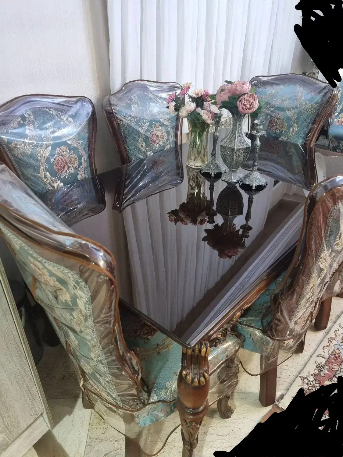 میز ناهارخوری از چوب راش کاملا سالم شش نفره|میز و صندلی غذاخوری|تهران, گرگان|دیوار