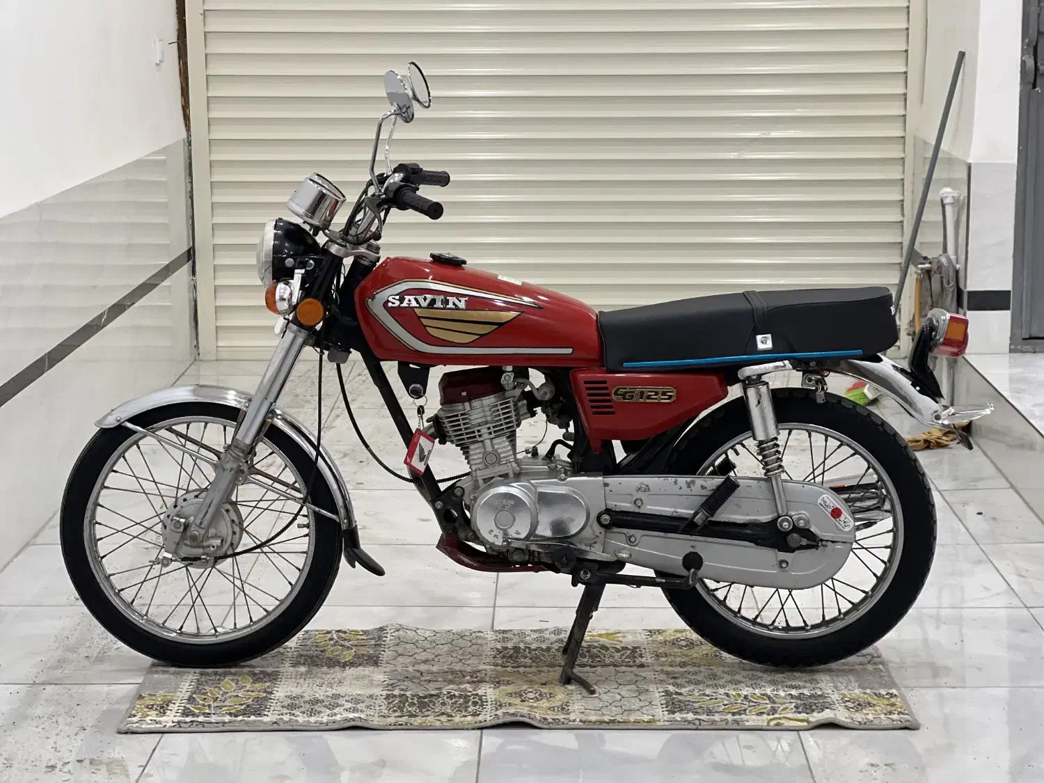 موتور ساوین چراغ گرد|موتورسیکلت|بانه, |دیوار