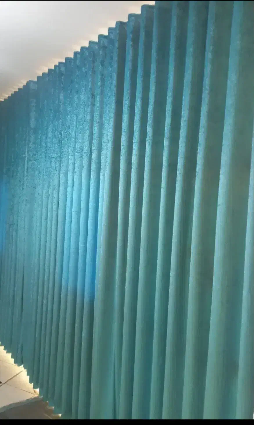 مخمل دکور ی بوده کارکرده|حراج|پرند, فاز ۵|دیوار