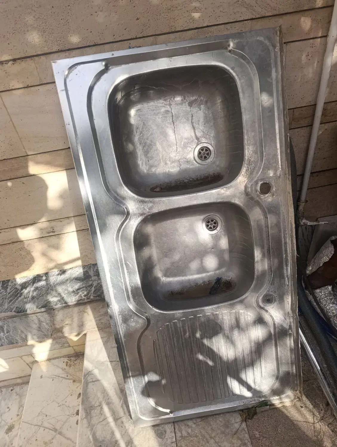 سینک دوقلو|مصالح و تجهیزات ساختمان|قم, میرزائیه|دیوار