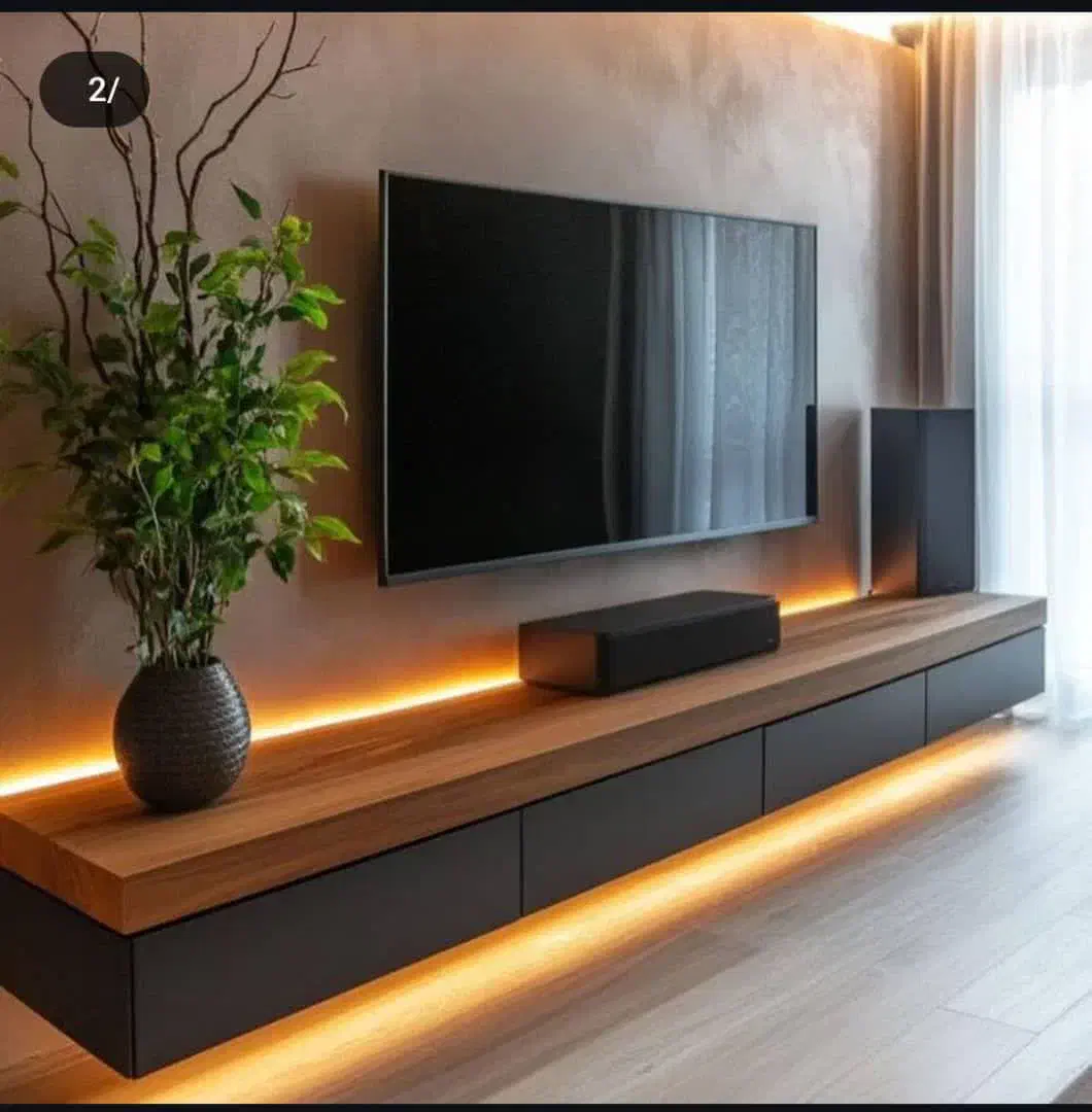 ساخت میز تلویزیون دیواری و زمینی اقساطی|میز تلویزیون|اراک, |دیوار