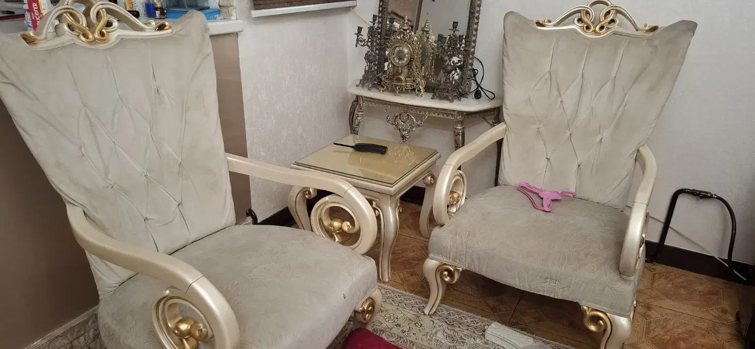 مبل کلاسیک هفت نفره چوب راش|مبلمان خانگی و میز عسلی|تهران, حافظیه|دیوار