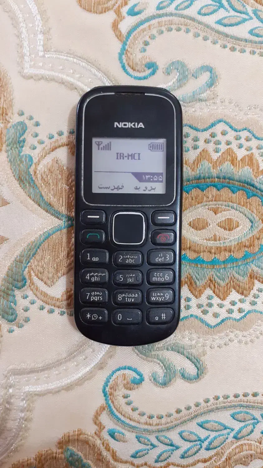نوکیا 1280 اصلی وقدیمی دارای ساعت گویا وشکلک مخاطب|موبایل|اصفهان, مرداویج|دیوار