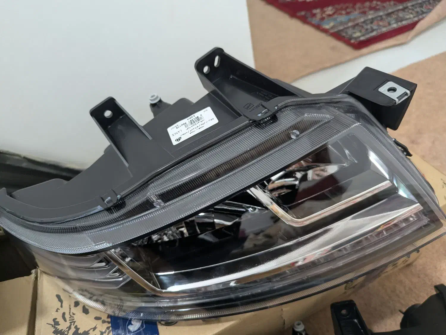 جفت چراغ جلو سورن پلاس وسپر جلو سورن وسینی فن سمند|قطعات یدکی و لوازم جانبی|بهبهان, |دیوار