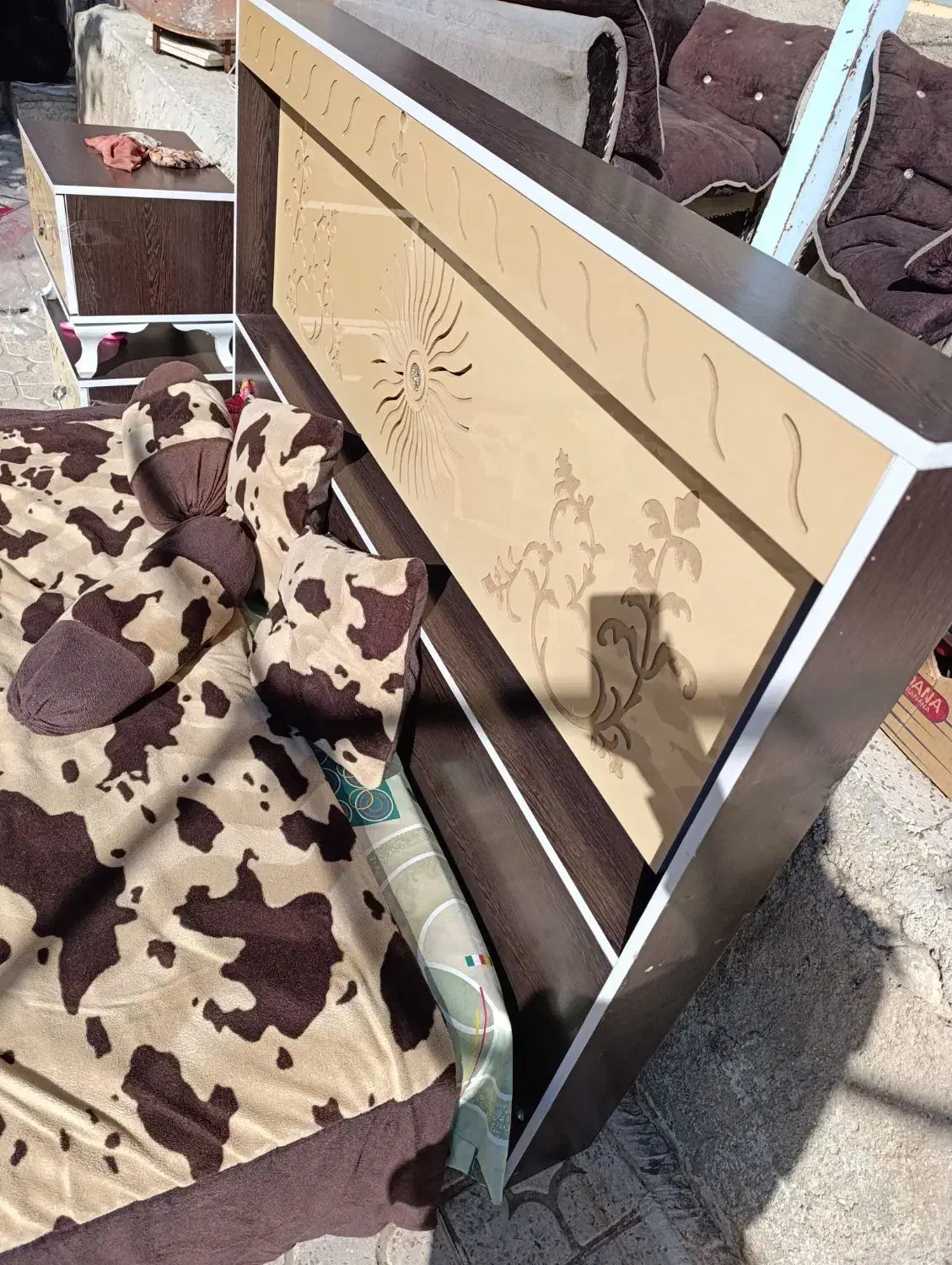 تخت دونفره|تخت و سرویس خواب|یاسوج, |دیوار