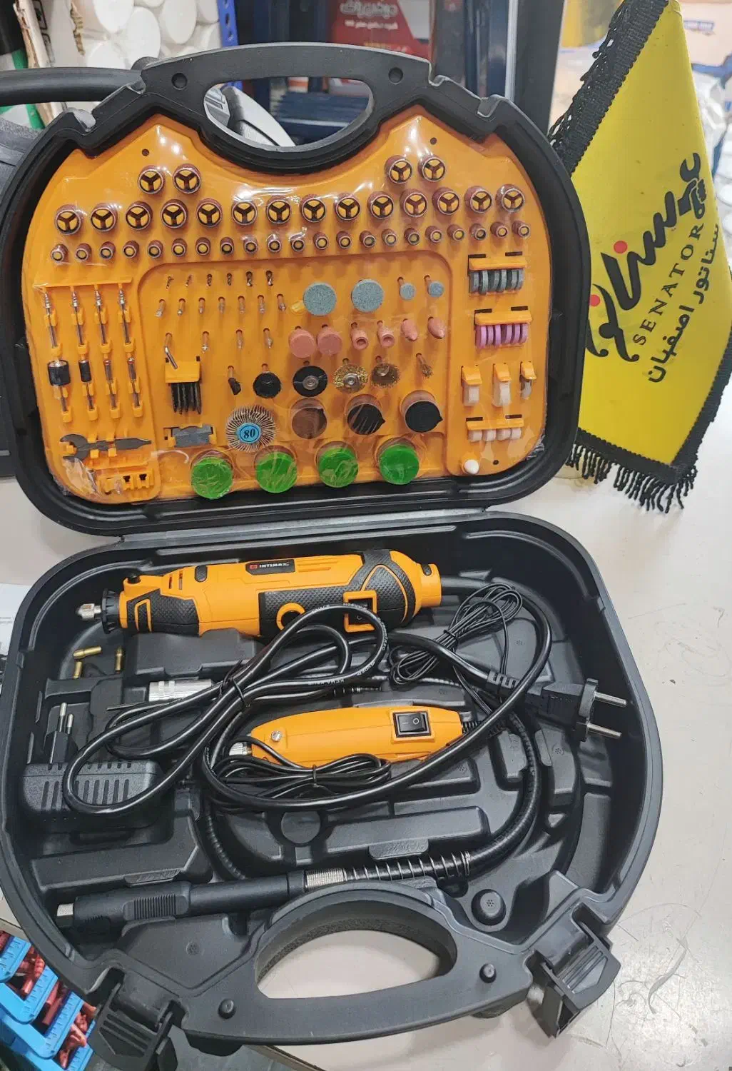 مینی فرز مینیاتوری حکاکی دو قلو در ابزار سناتور|ابزارآلات|اصفهان, کشاورزی|دیوار