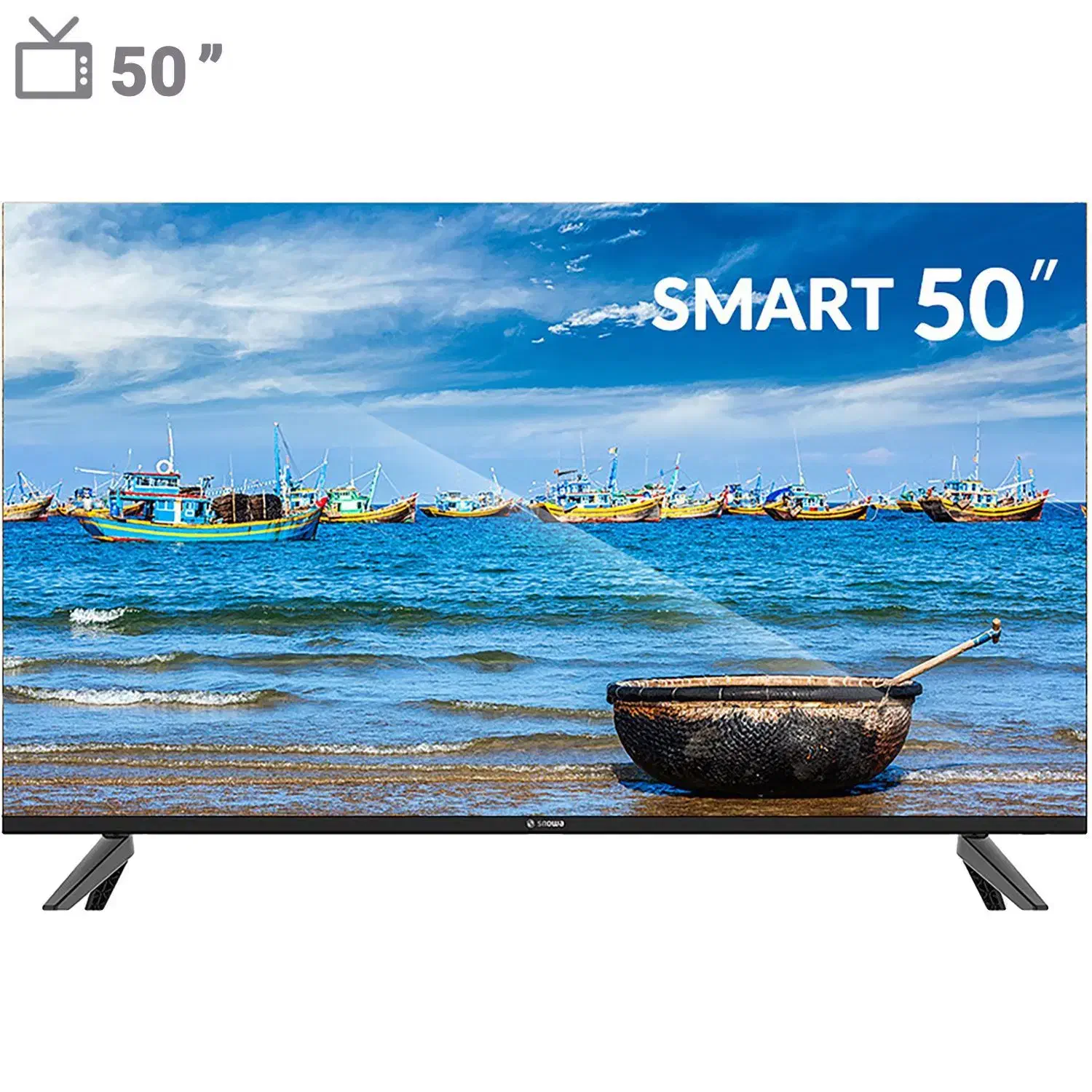 فروش فوری تلویزیون ال ای دی اسنوا ۵۰ اینچ هوشمند|تلویزیون و پروژکتور|نطنز, |دیوار