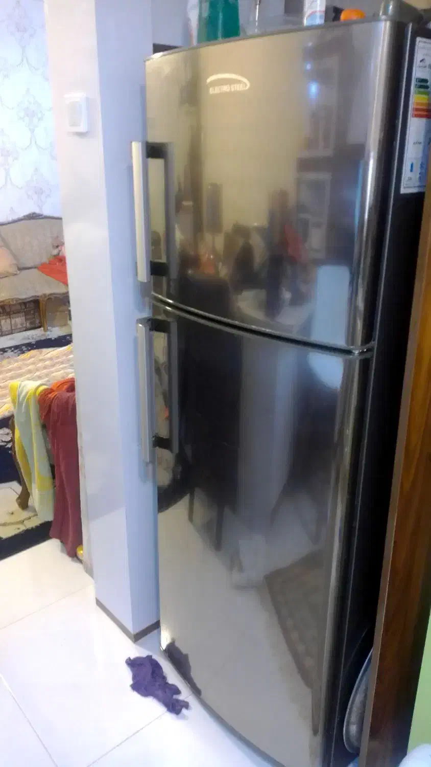 یخچال فریزر الکترو استیل|یخچال و فریزر|سرعین, |دیوار