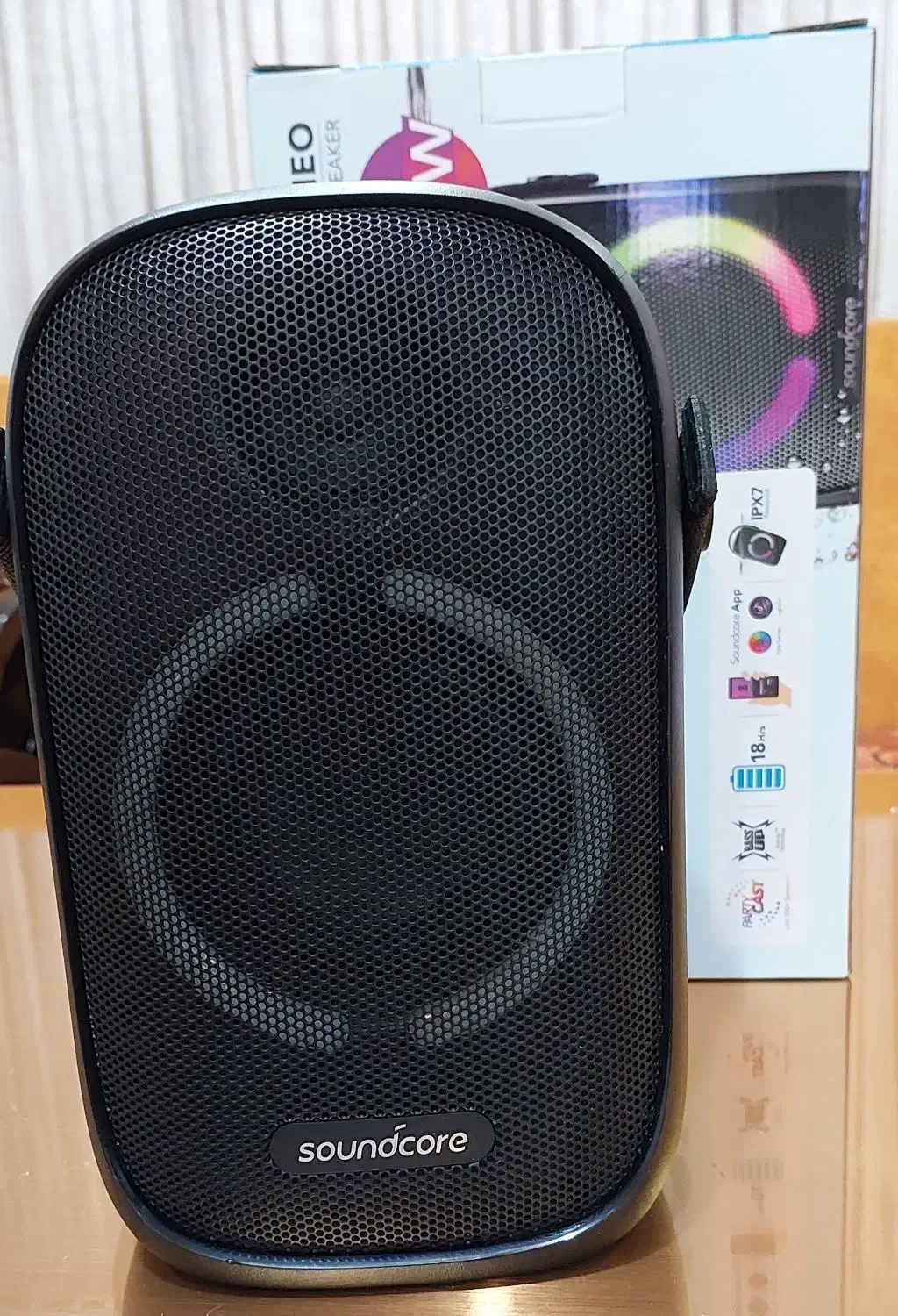 اسپیکربلوتوثیقابلحملانکرsoundCoreA3395|سیستم صوتی خانگی|لنگرود, |دیوار