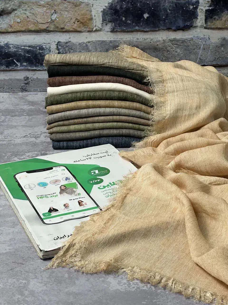 شال فلورانس وارداتی|لباس|بوکان, |دیوار