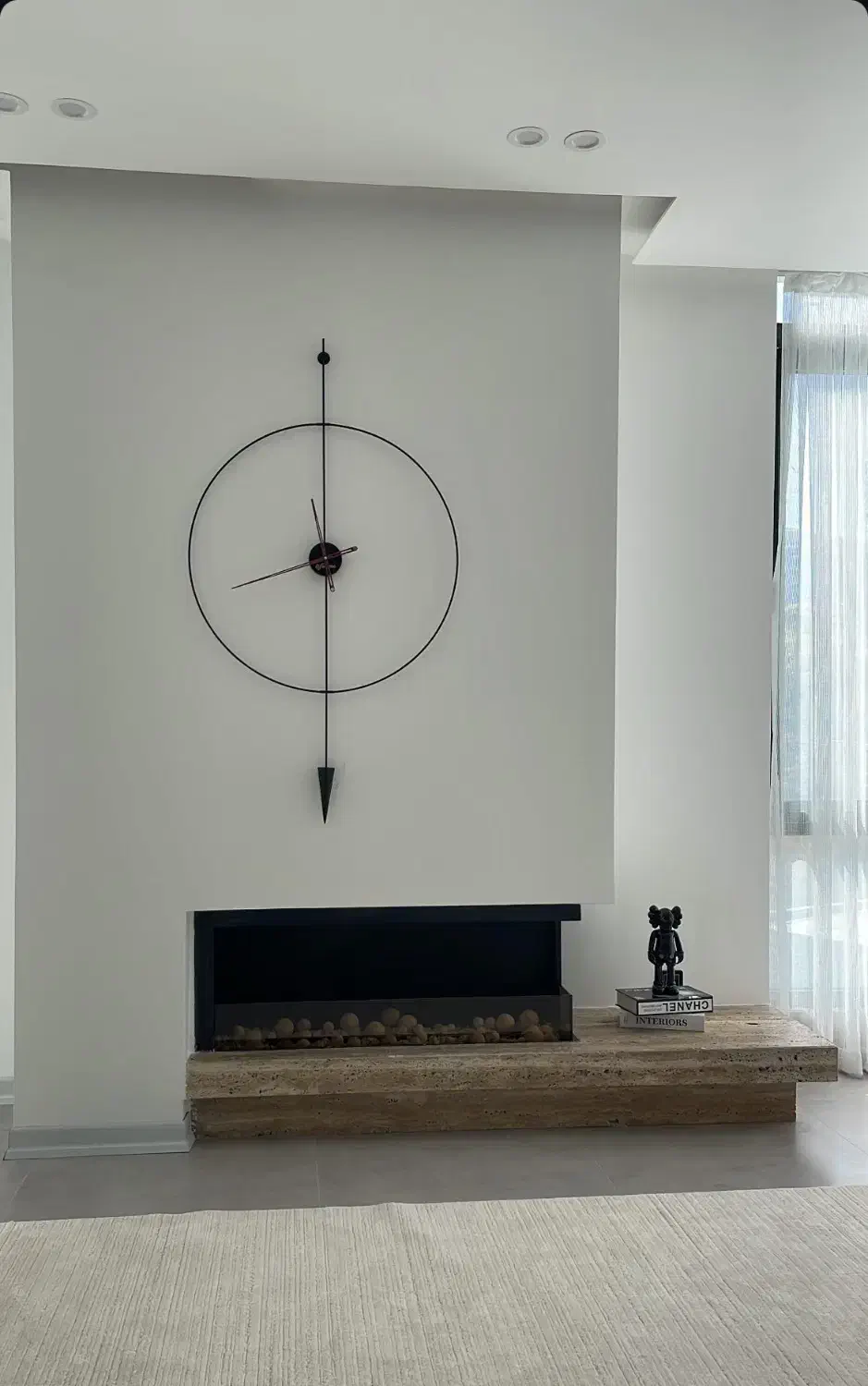 شومینه گازی مدرن و شیک|بخاری، هیتر، شومینه|جاجرود, |دیوار