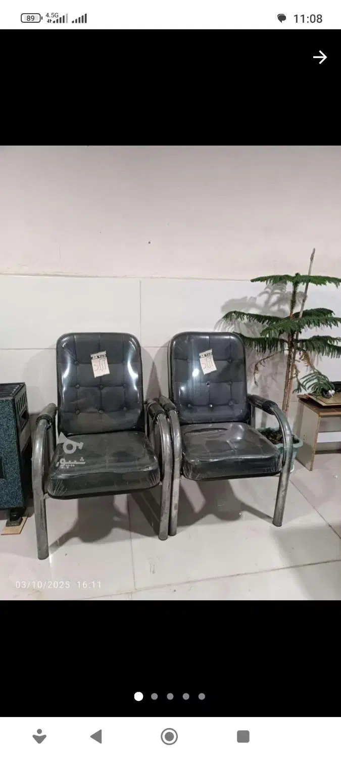 صندلی اداری سالم و میز بزرگ|مبلمان اداری|رودسر, |دیوار