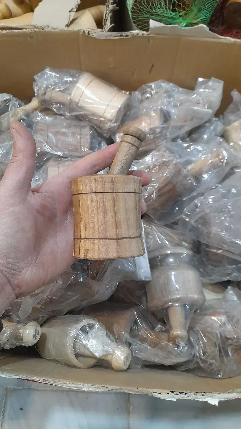 هاونگ های چوبی اک|ظروف پخت‌وپز|قم, شهرک فاطمیه|دیوار