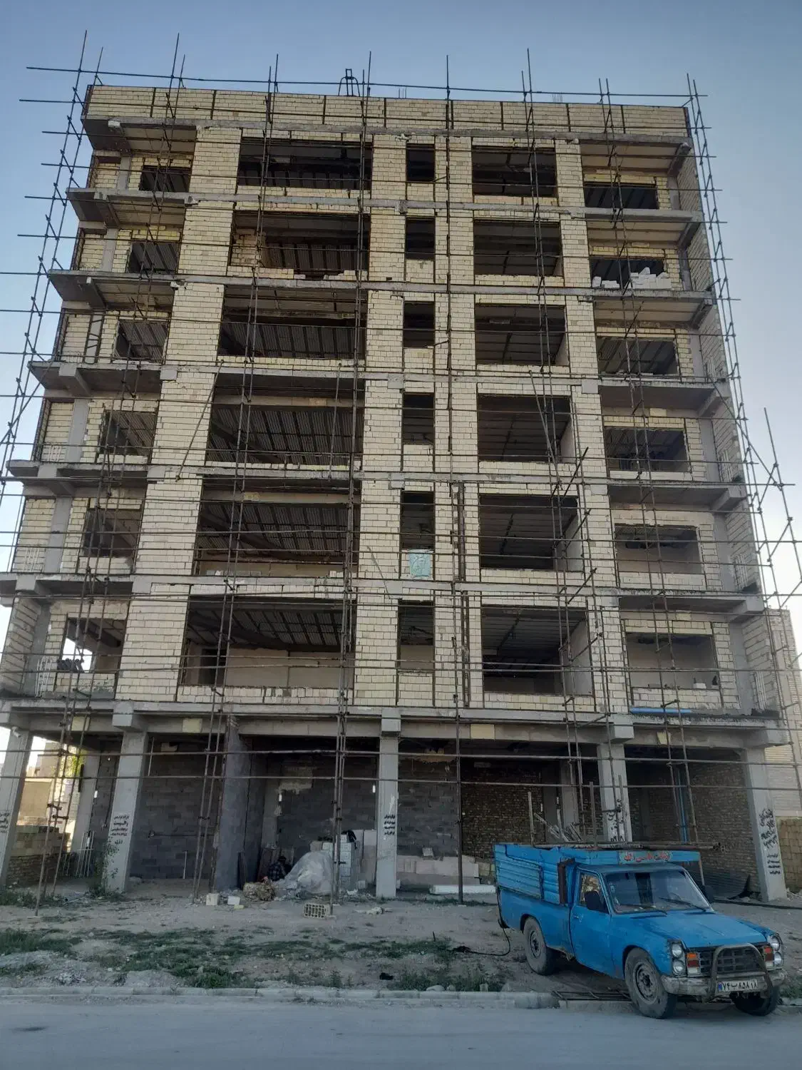 داربست فلزی بهرامی اجاره تخته وچرخ واجاره لوله|خدمات پیشه و مهارت|همدان, |دیوار