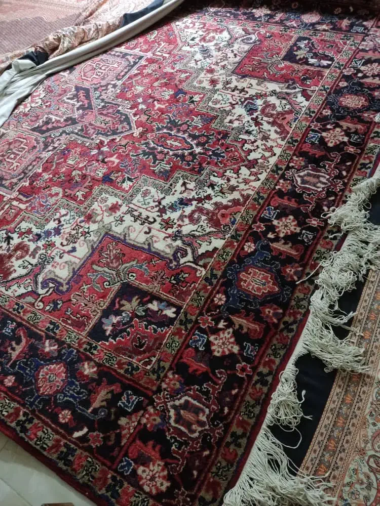 فرش 9 متری دستباف|فرش|سهند, |دیوار