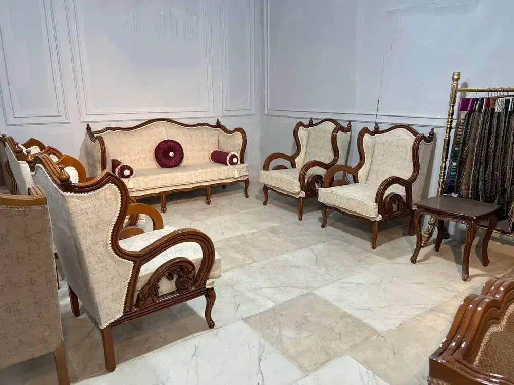 مبل هشت& نفره کلاسیک ×دیانا مبل الیانا»/|مبلمان خانگی و میز عسلی|بندر گناوه, |دیوار