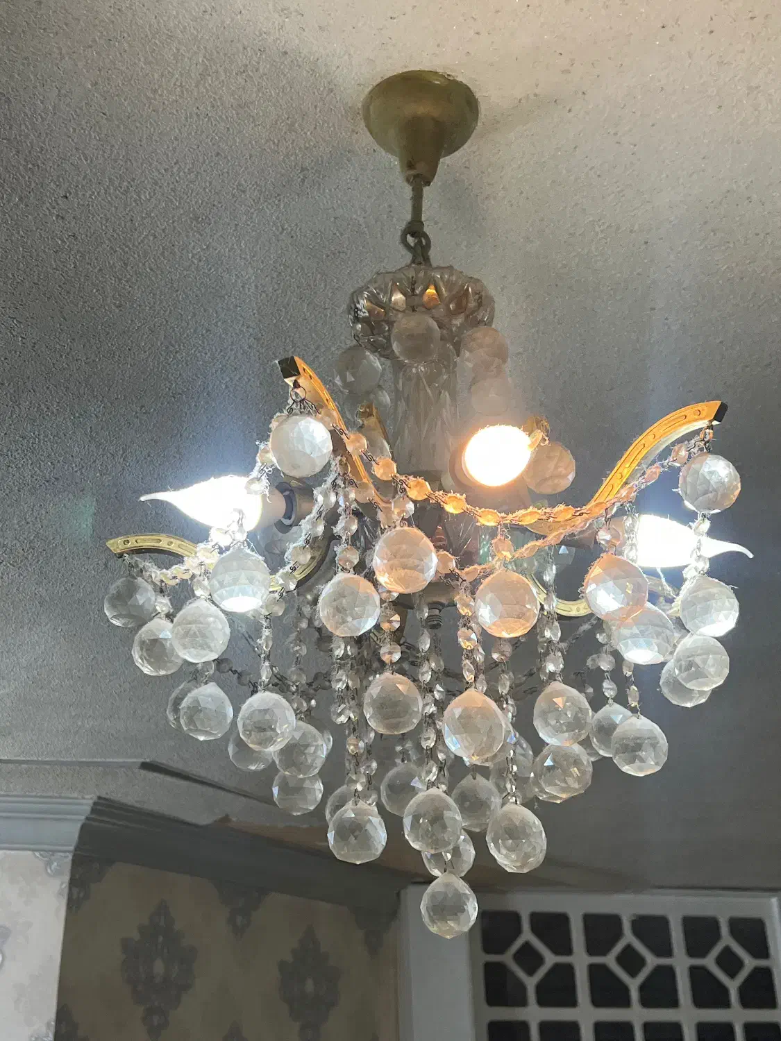 لوستر|لوستر و چراغ آویز|گرگان, |دیوار