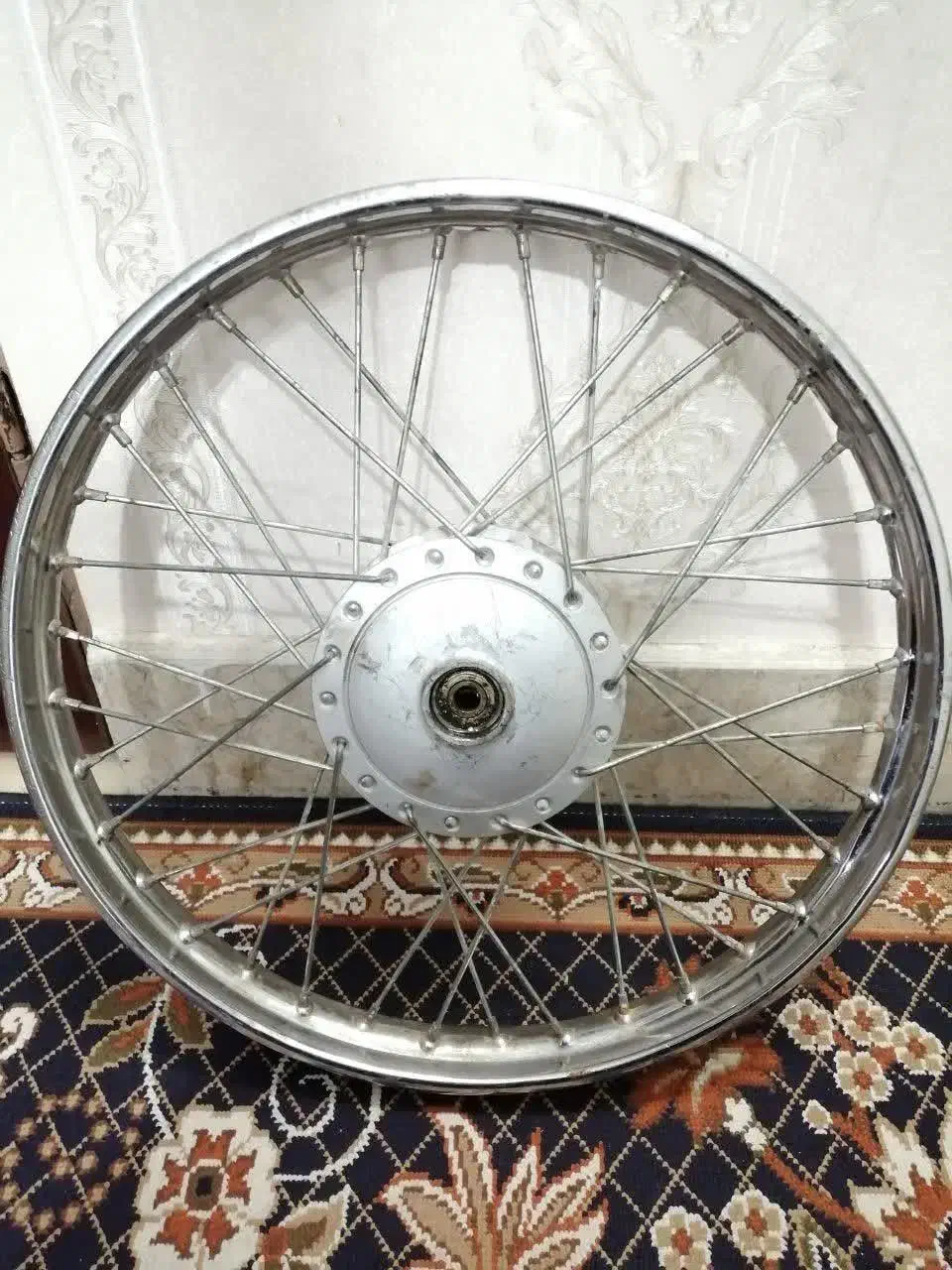 کیلومتر  برای موتور ۱۶۰ گرفته بودم  وطوقه جلو هندا|قطعات یدکی و لوازم جانبی|مشهد, ایثار|دیوار