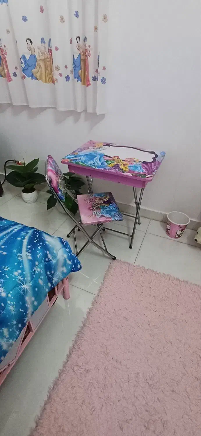 میز درس|تخت و سرویس خواب|تربت جام, خیرآباد|دیوار