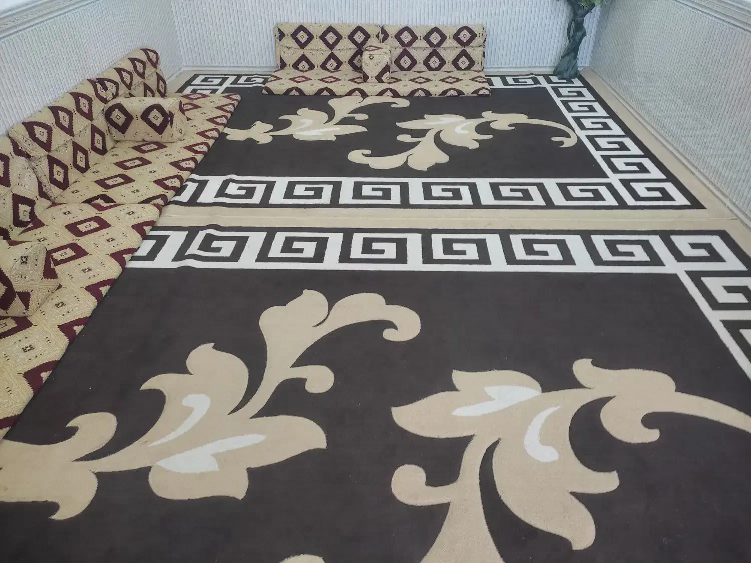 دو عدد گلیم فرش ضخیم 12 متری در حد آکبند|فرش|باوی, |دیوار