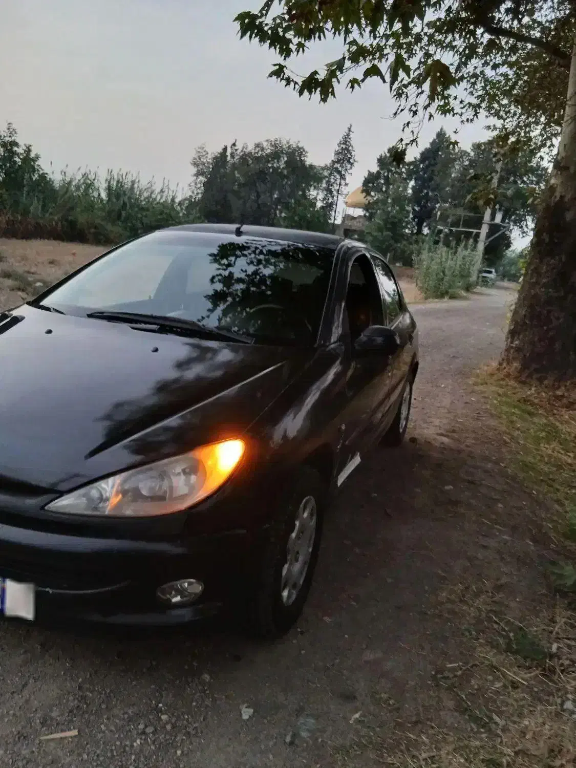 ۲۰۶ مشکی|خودرو سواری و وانت|گرگان, |دیوار