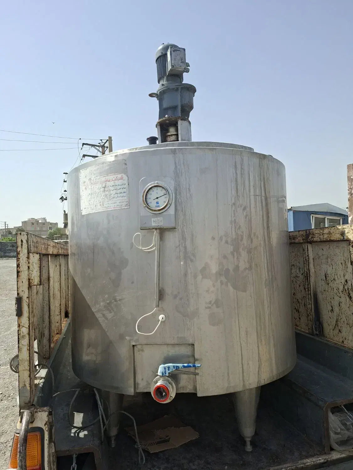 میکسر تانکر استیل 1تن2تن5تن10تن پروسس مخزن استیل|ماشینآلات صنعتی|تهران, چیتگر جنوبی|دیوار
