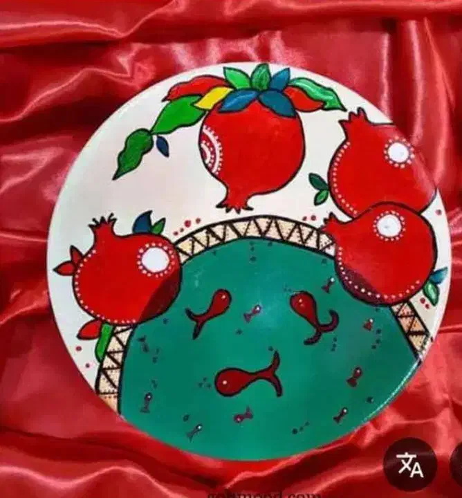 نقاشی شب یلدا و مناسبتهای مختلف|تابلو، نقاشی، عکس|شیراز, شهرک صدا و سیما|دیوار