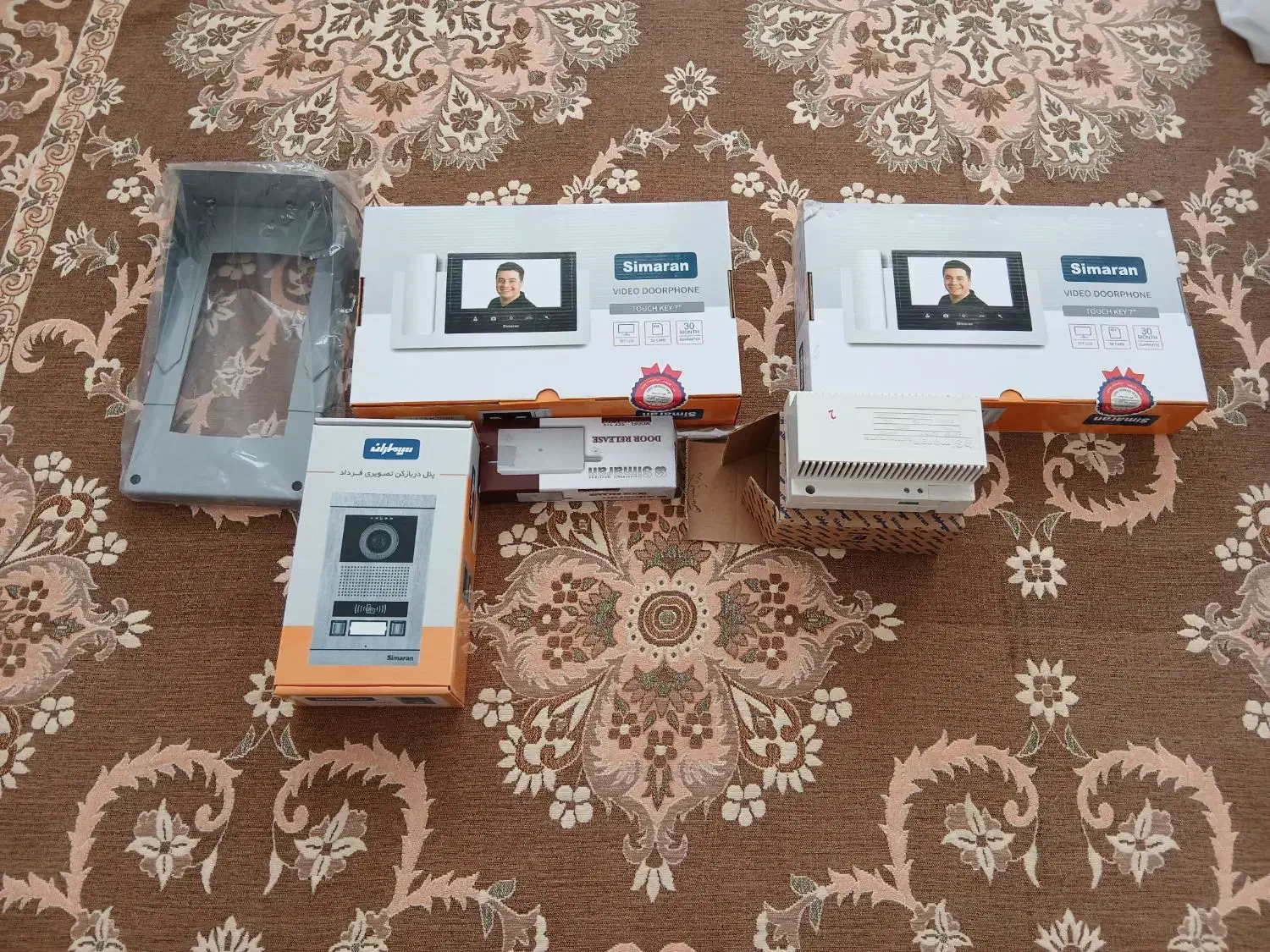 آیفون تصویری دو واحده سیماران|دوربین مداربسته|قم, شهدا|دیوار