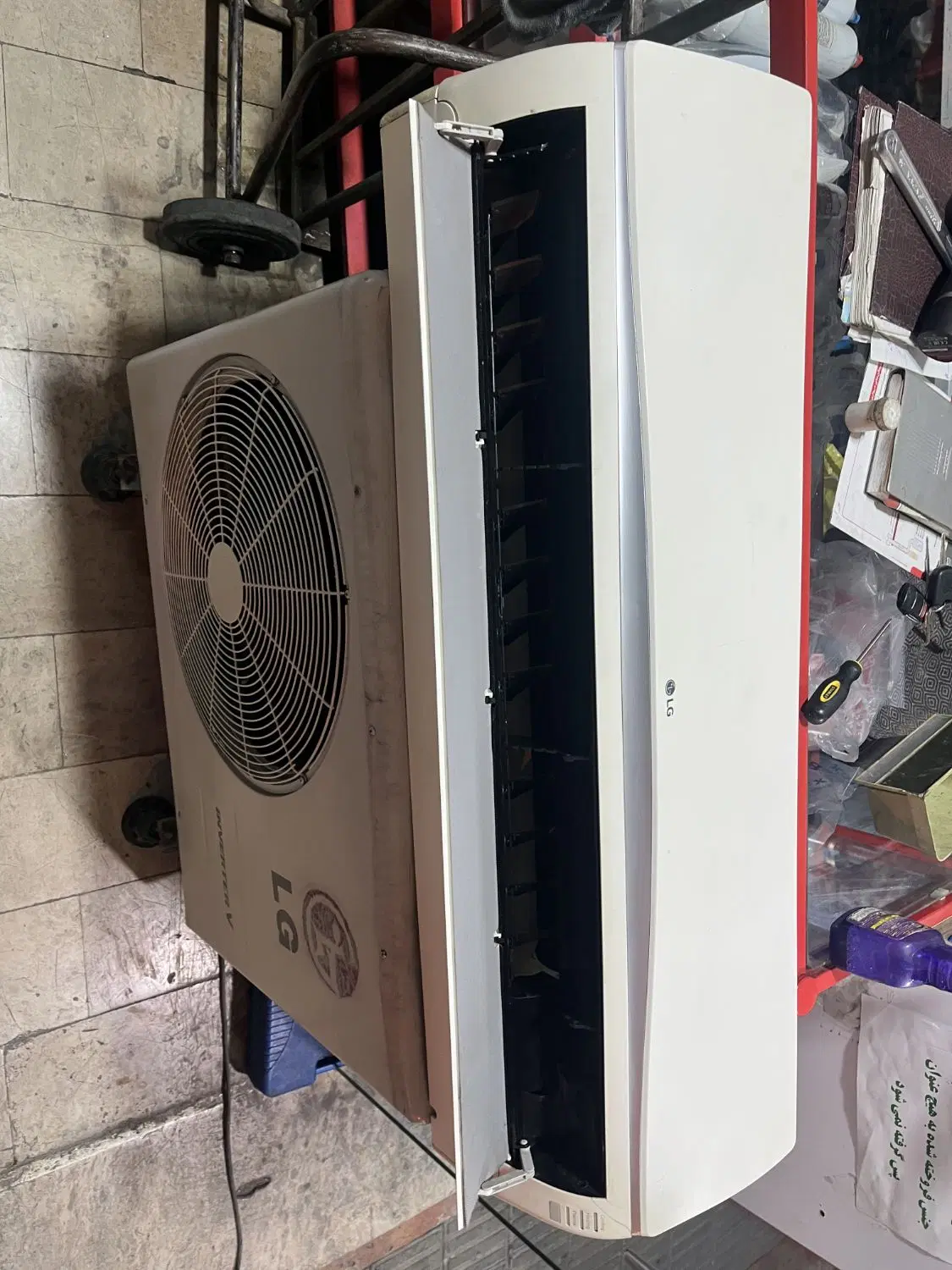 کولرگازی 24000 هزار الجی LG INVERTER V|کولر گازی و فنکوئل|تهران, هفده شهریور|دیوار
