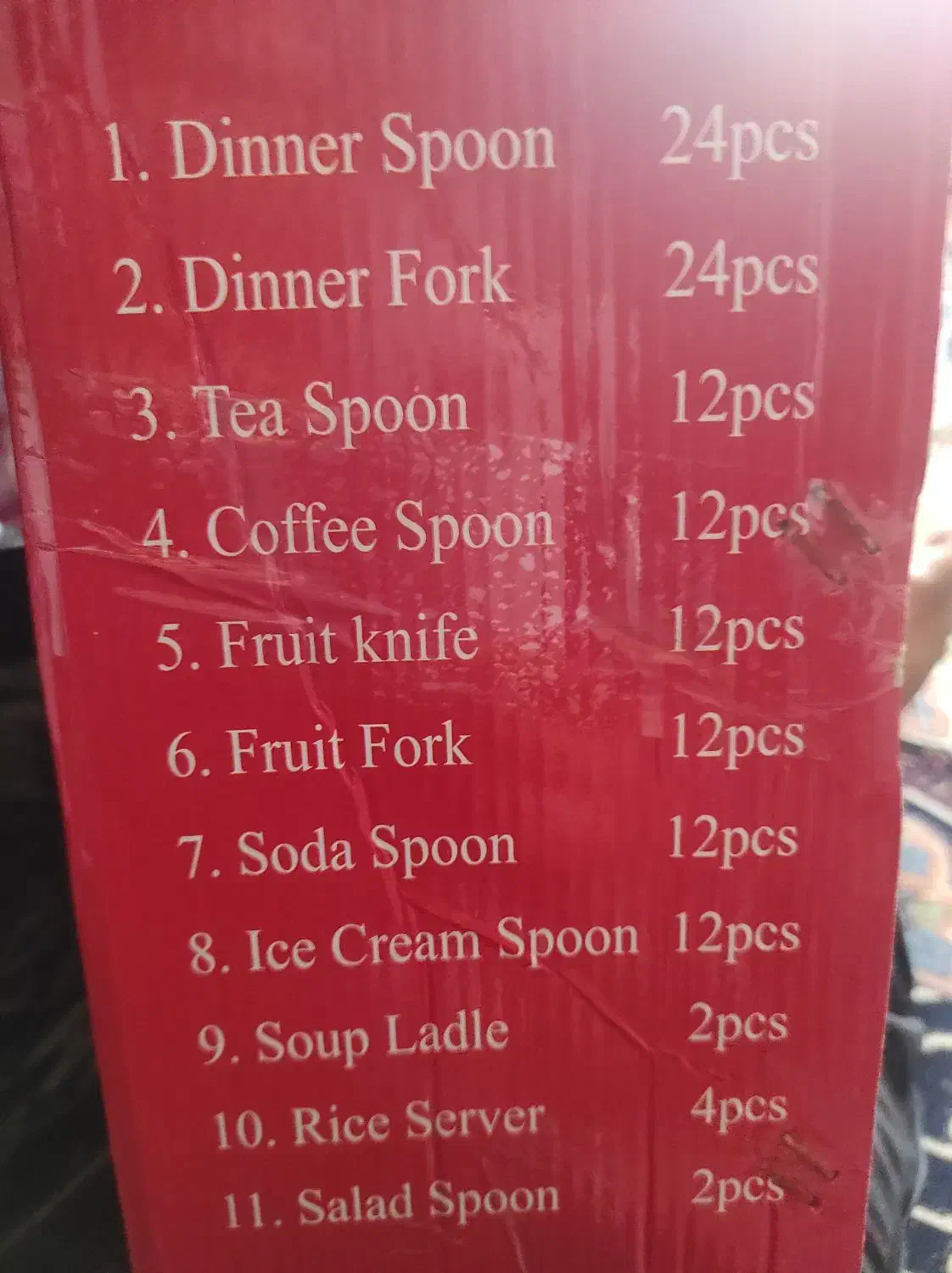 سرویس قاشق چنگال|ظروف سرو و پذیرایی|سبزوار, طبرسی (جعفرآباد)|دیوار