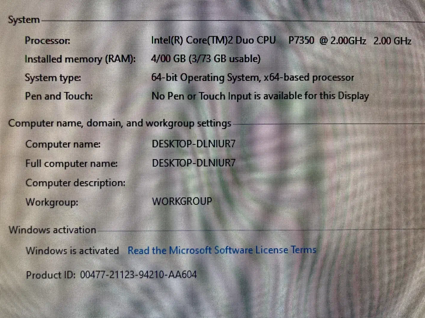 ای مک ۲۰ اینچ Apple iMac|رایانه رومیزی|مشهد, سناباد|دیوار