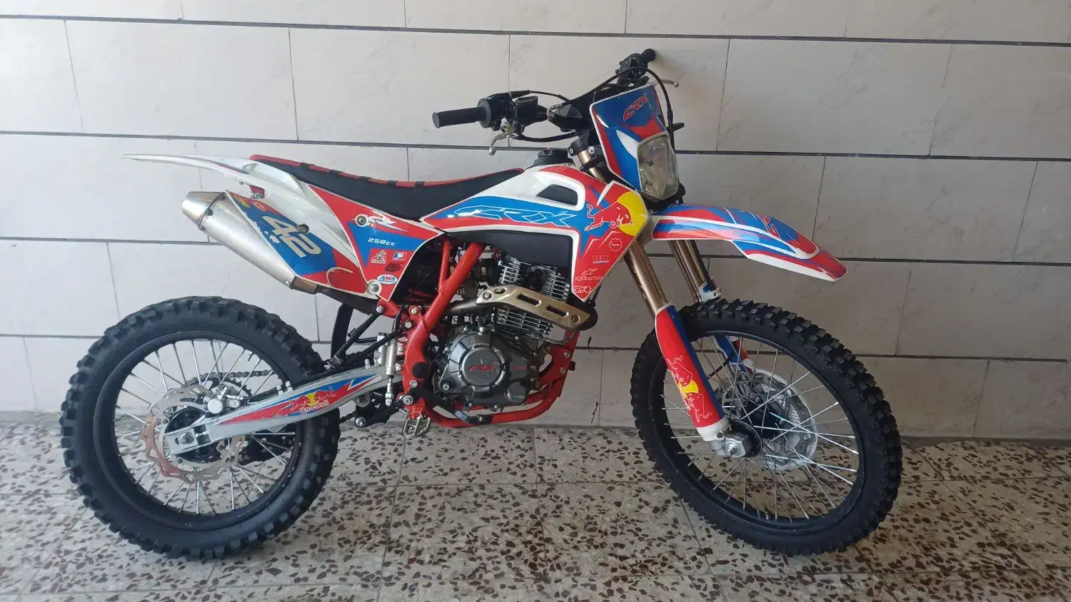 موتور تریلcrx250|موتورسیکلت|قزوین, |دیوار