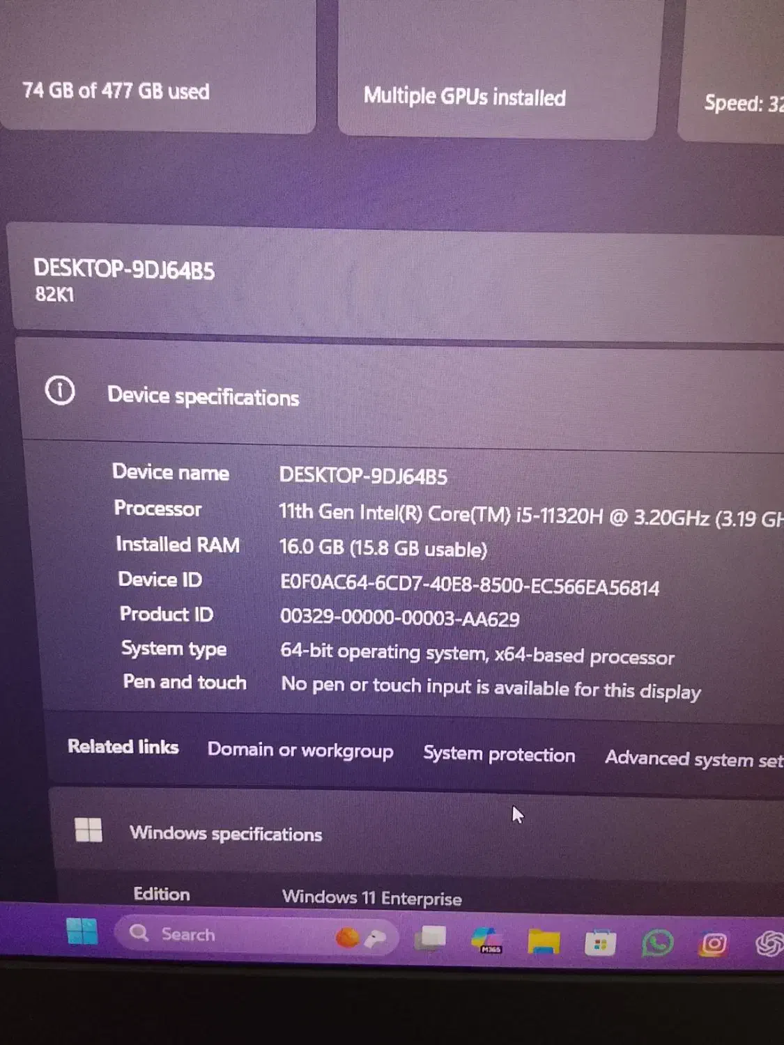 لپ تاپ Lenovo|رایانه همراه|رشت, دباغیان|دیوار