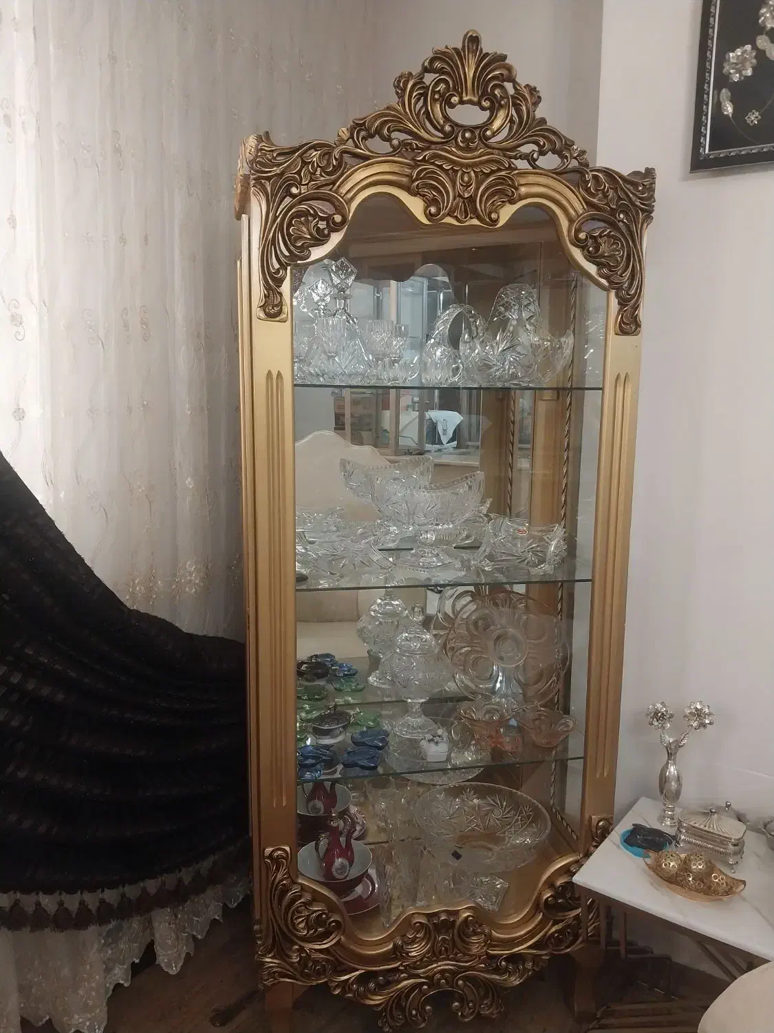 بوفه تمام چوبی|بوفه، ویترین، کنسول|تبریز, |دیوار