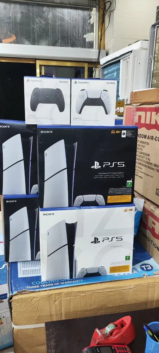 ps5 اسلیم دیجیتال اروپا نو|کنسول، بازی ویدئویی و آنلاین|میناب, |دیوار