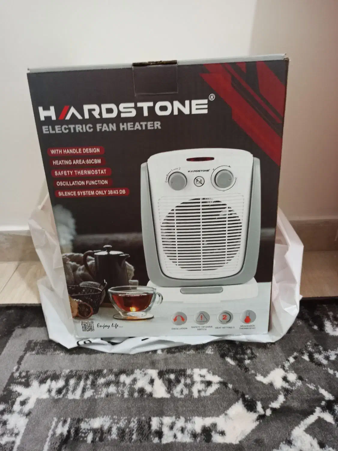 بخاری برقی هاردستون|بخاری، هیتر، شومینه|نهاوند, |دیوار