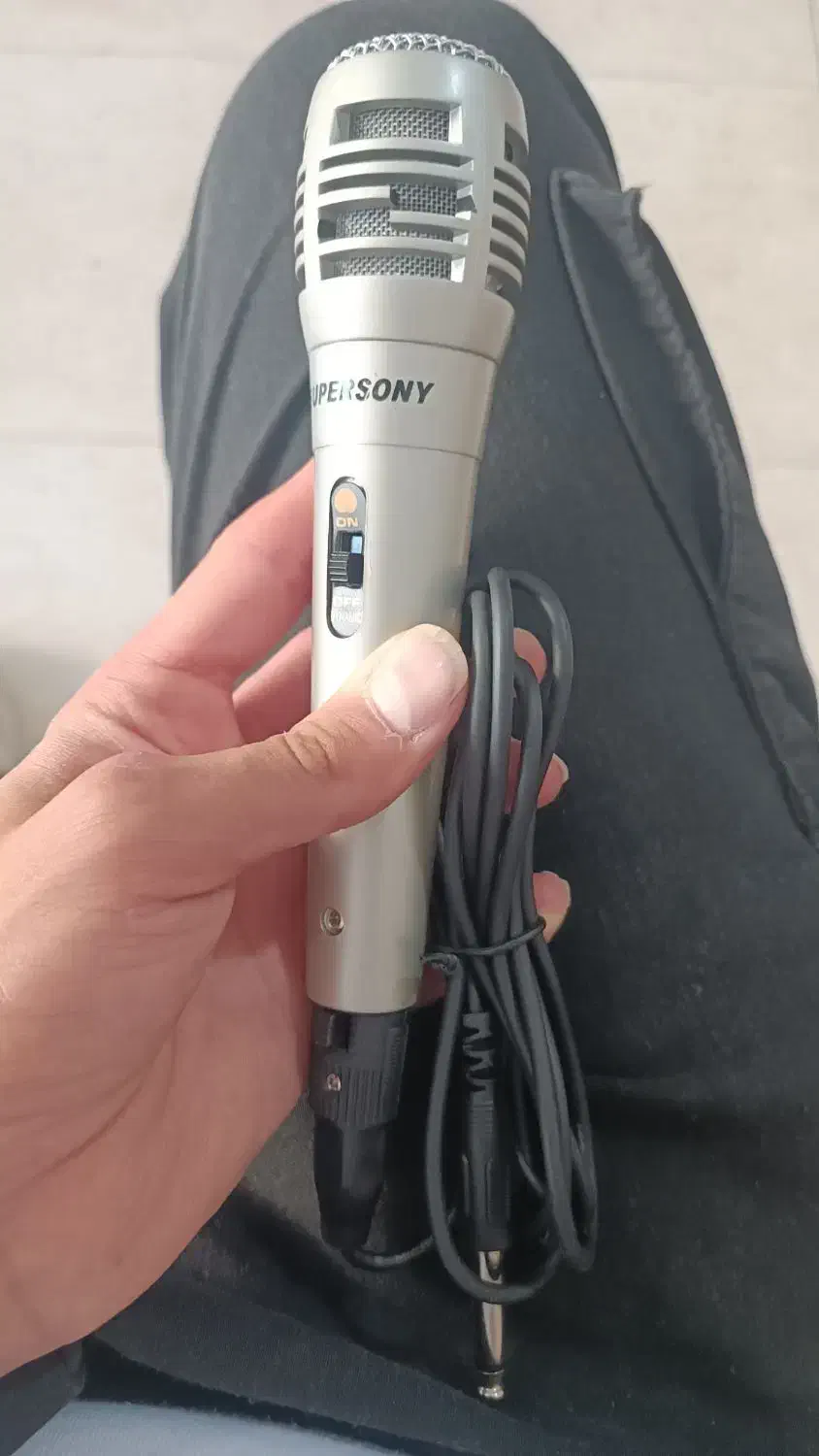 میکروفون سوپر سونی آکبند کارنکرده|سیستم صوتی خانگی|همدان, |دیوار