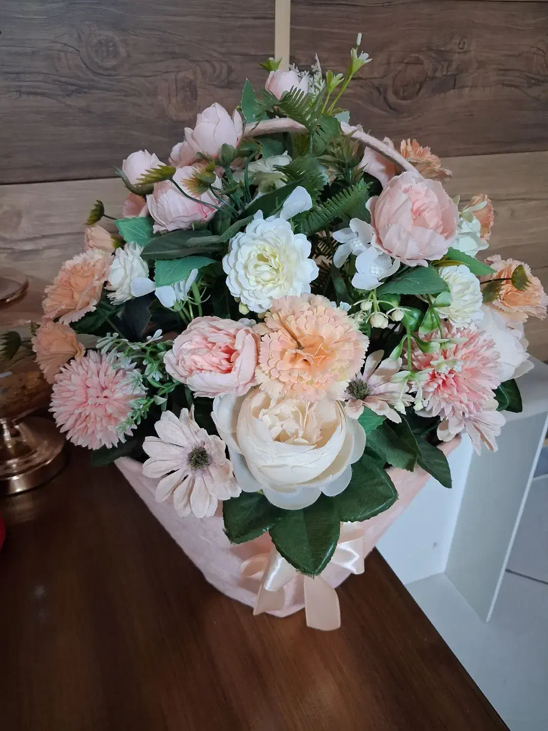 سبد گل مصنوعی|گل مصنوعی|اراک, |دیوار