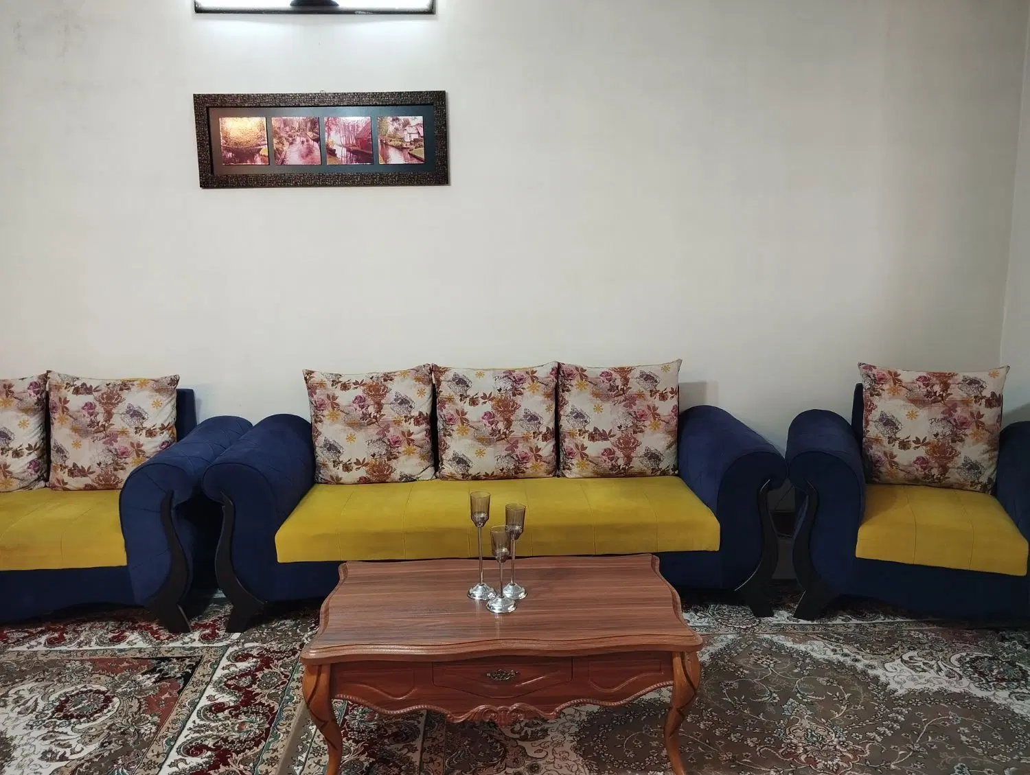مبل ۷نفره|مبلمان خانگی و میز عسلی|شیراز, دشت چنار|دیوار