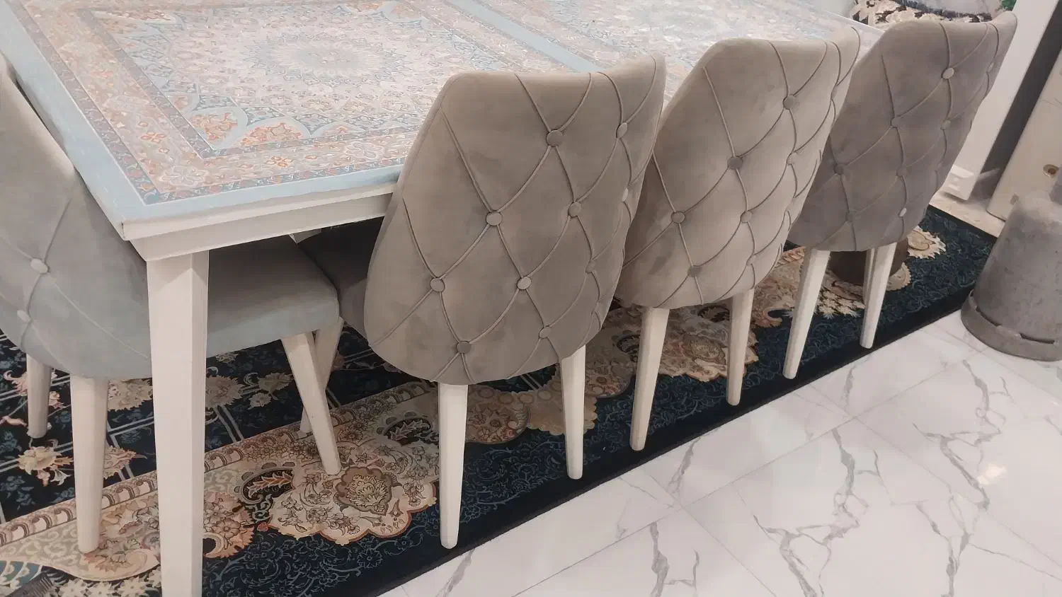 میزنهارخوری ۸نفره درحدنو|میز و صندلی غذاخوری|بندرعباس, |دیوار