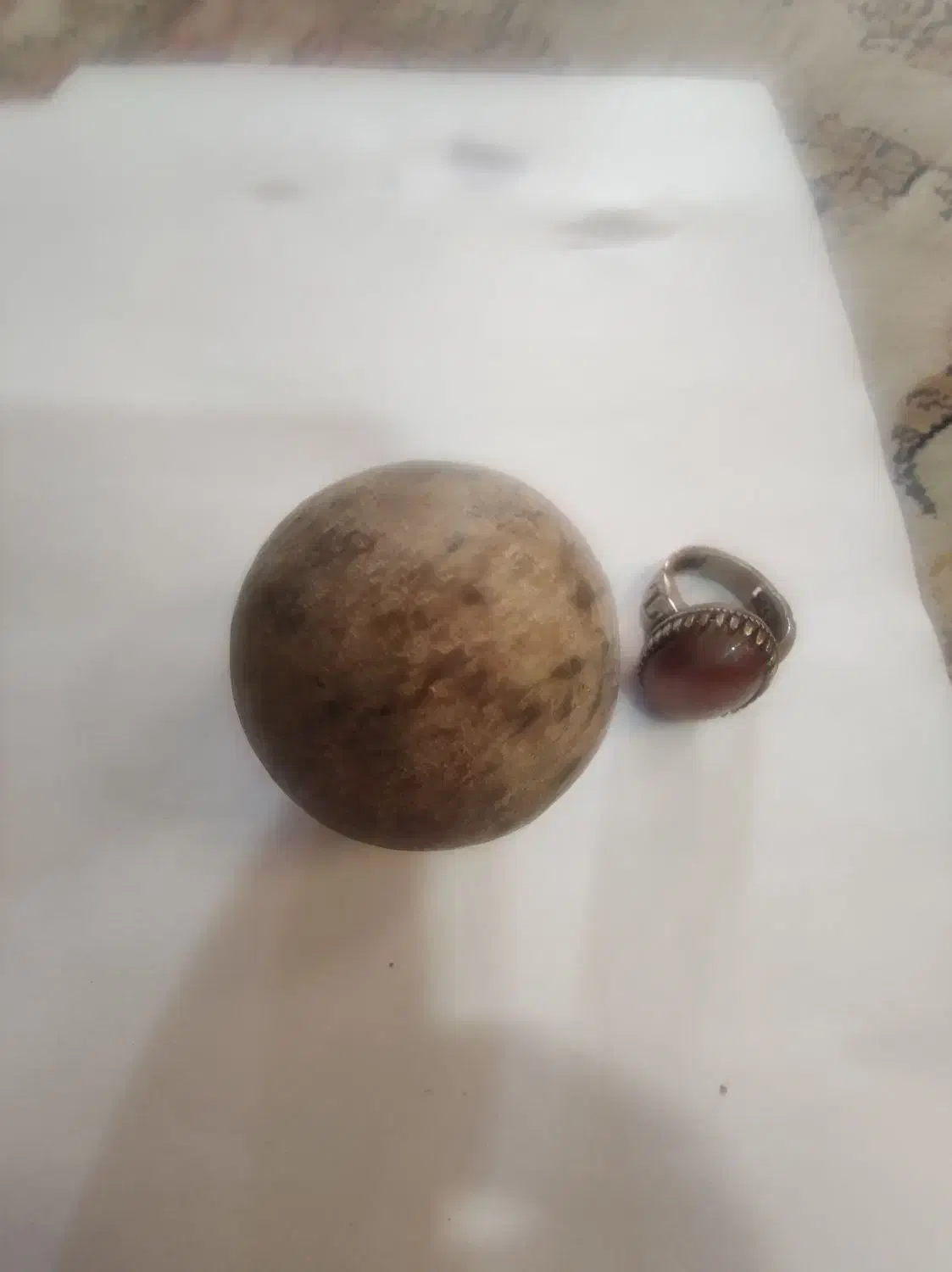 سنگ های قدیمی کلکسونی|کلکسیون اشیاء عتیقه|قم, علی آباد سعدگان|دیوار