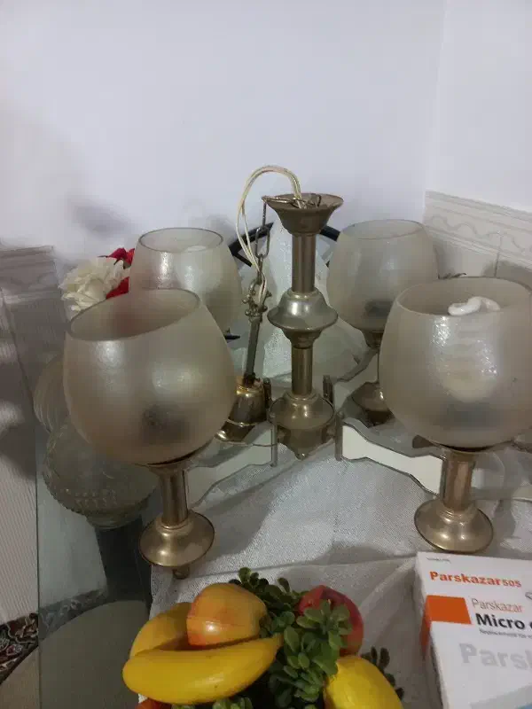 لوستر|لوستر و چراغ آویز|همدان, |دیوار