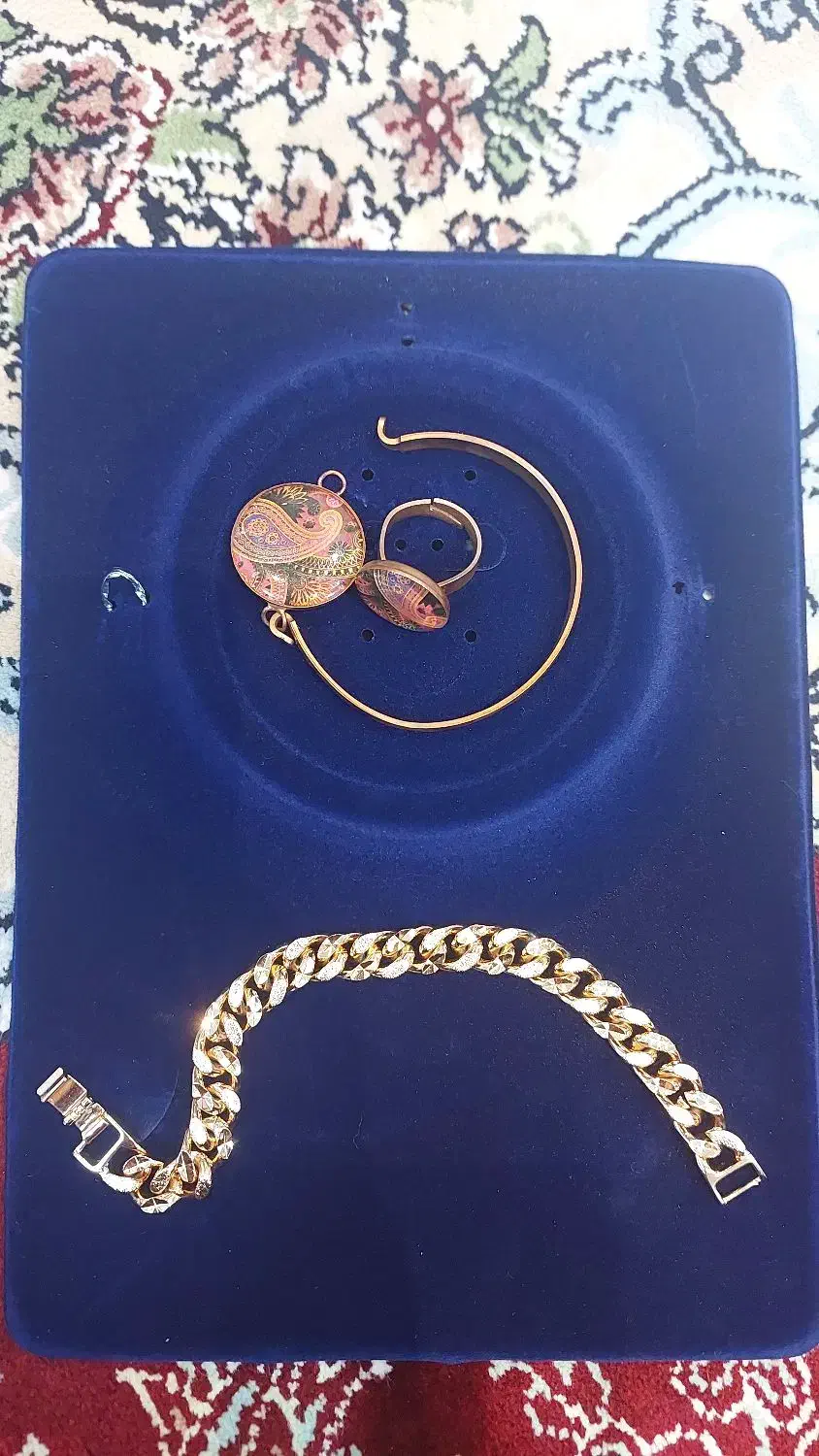 دستبند کارتیه و ست دستبند و انگشتر مسی|بدلیجات|گنبد کاووس, |دیوار