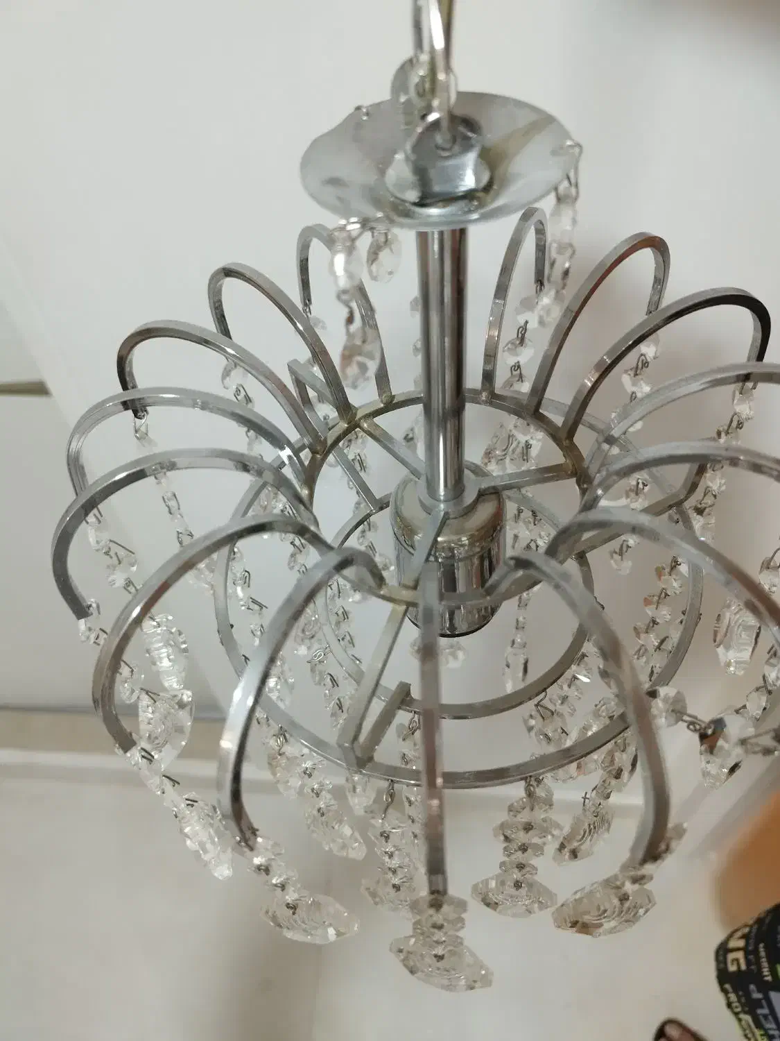 لوستر کریستال در حد نو|لوستر و چراغ آویز|تهران, شهرک شهید باقری|دیوار