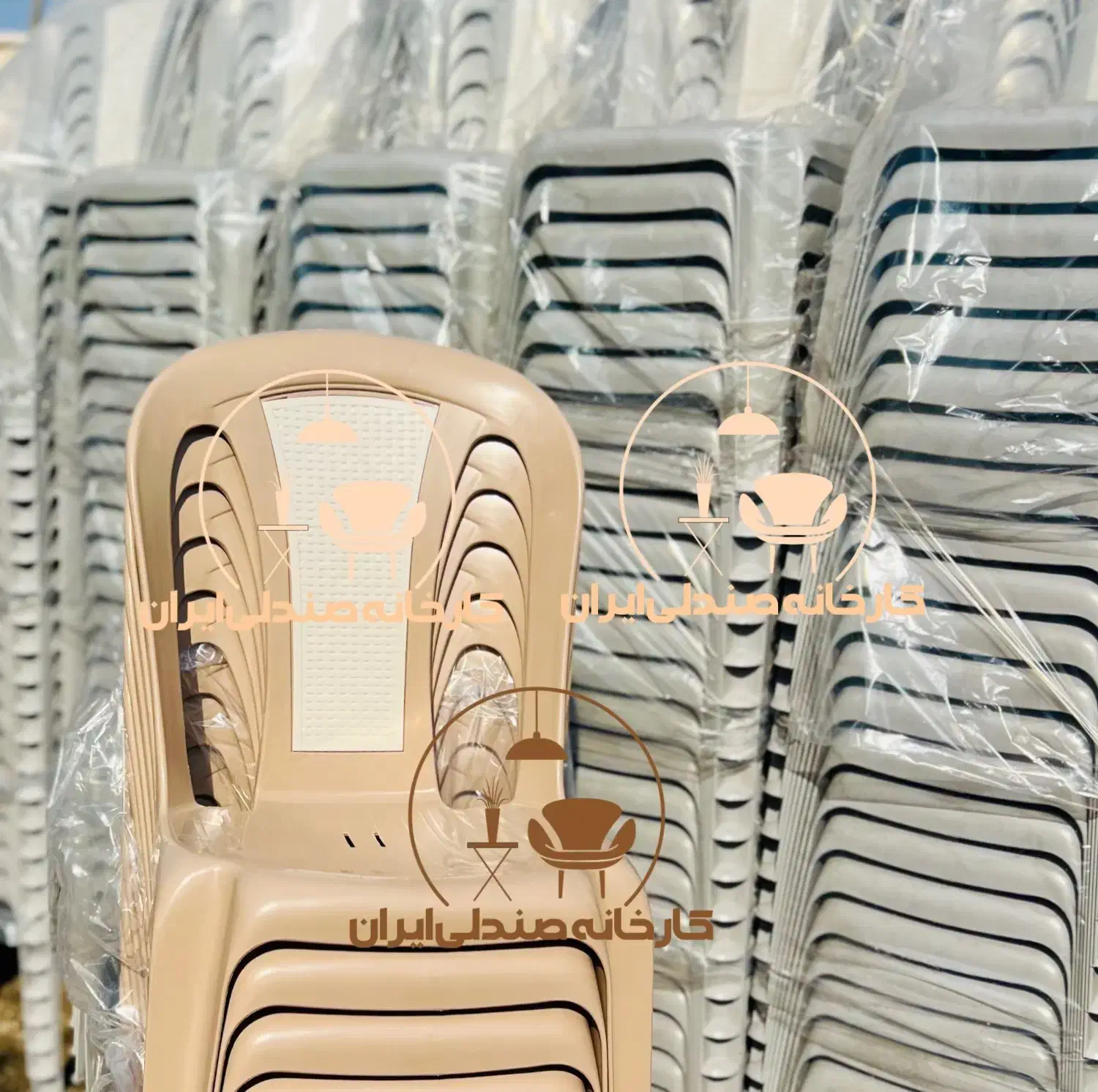 صندلی پلاستیکی باغی ویلا jafar|میز و صندلی غذاخوری|قم, چهل درخت|دیوار